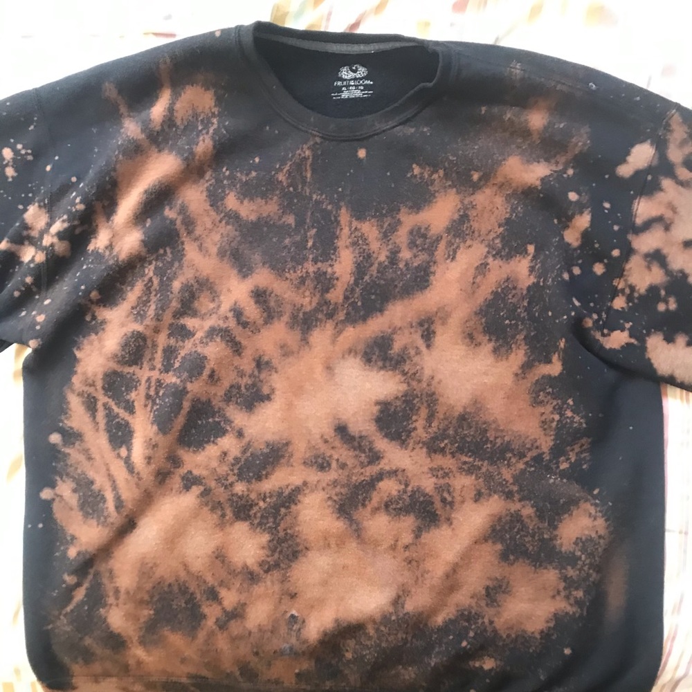 Streetwear art hip tie-dye sweatshirt